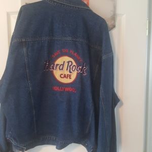 Hard Rock Cafe Blue Jean Jacket